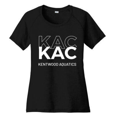 Sport-Tek® Women's PosiCharge® Tri-Blend Wicking Scoop Neck Raglan Tee Thumbnail