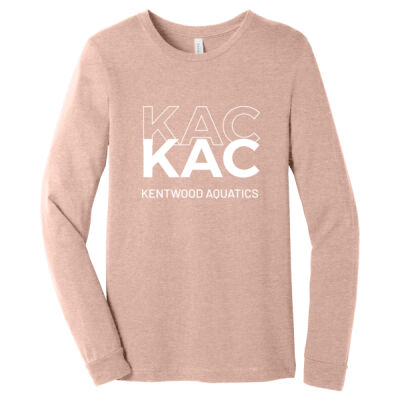 BELLA+CANVAS ® Unisex Heather Long Sleeve Tee Thumbnail