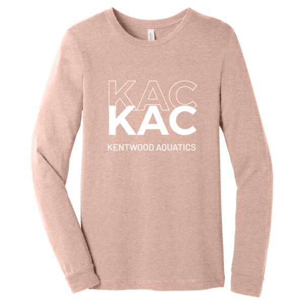 BELLA+CANVAS ® Unisex Heather Long Sleeve Tee Thumbnail