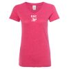 Women’s Glitter V-Neck T-Shirt Thumbnail